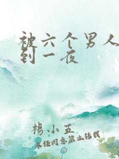 被六个男人躁J到一夜