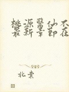桃源医仙不风流最新章节在线阅读