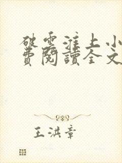 破云淮上小说免费阅读全文无窗口