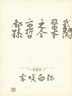 都市之医武风流孙哲全本阅读