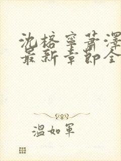沈榕宁萧泽小说最新章节全文阅读
