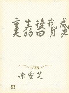 重生后我成了前夫的白月光沈墨川
