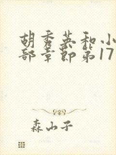 胡秀英和小雷全部章节第17部