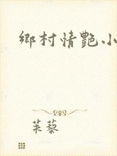 乡村情艳小说