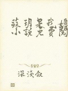 苏玥是我媳妇儿小说免费阅读