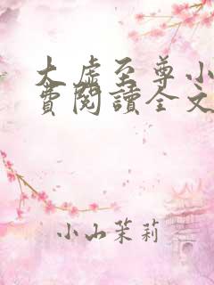 大虚至尊小说免费阅读全文