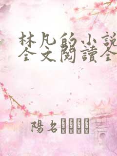 林凡的小说免费全文阅读全文