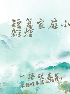 短篇家庭小说大杂烩