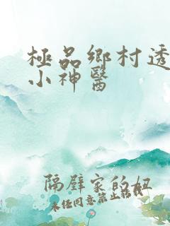 极品乡村透视眼小神医