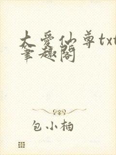 大爱仙尊txt笔趣阁