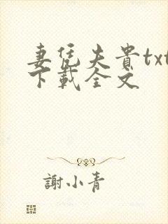 妻凭夫贵txt下载全文