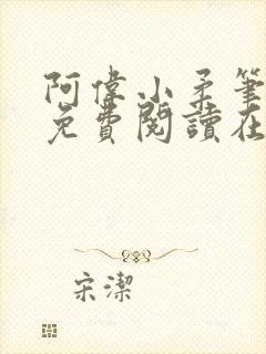 阿伟小柔笔趣阁免费阅读在线阅读