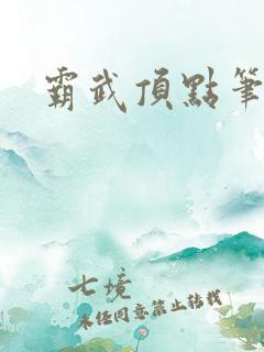 霸武顶点笔趣阁