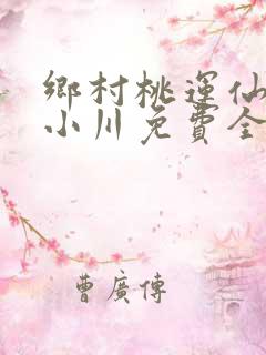 乡村桃运仙医宁小川免费全文阅读