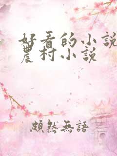 好看的小说言情农村小说