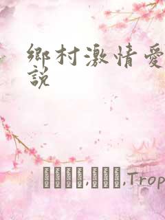 乡村激情爱爱小说