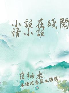小说在线阅读言情小说