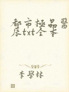 都市极品医神叶辰txt全本