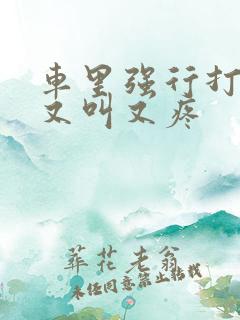 车里强行打扑克又叫又疼