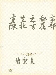 重生之都市修仙陈北玄在哪看