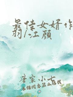 最佳女婿作者林羽/江颜
