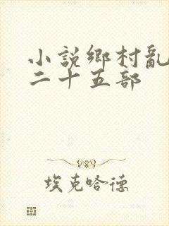 小说乡村乱情第二十五部