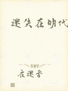 迷失在明代末年