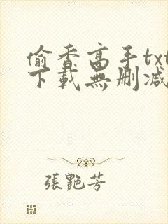 偷香高手txt下载无删减