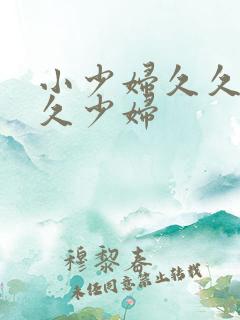 小少妇久久久久久少妇