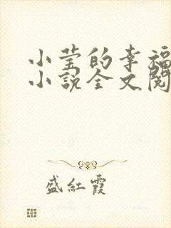 小莹的幸福生活小说全文阅读