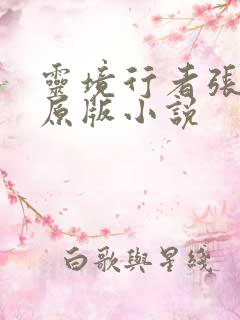 灵境行者张元清原版小说