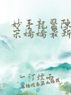 妙手龙医陈万里宋娇娇最新章节更新