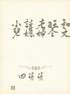 小说老旺和他的儿媳妇全文阅读