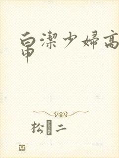 白洁少妇高义王申