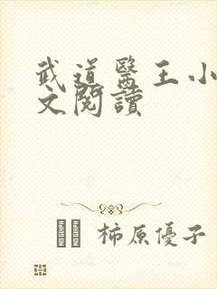 武道医王小说全文阅读