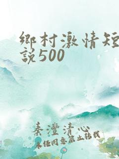 乡村激情短篇小说500