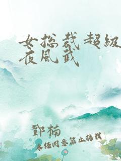 女总裁超级兵王夜风武