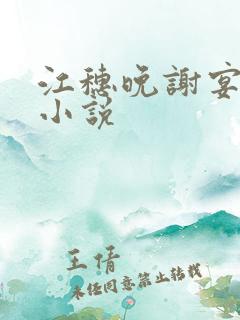 江穗晚谢宴臣的小说