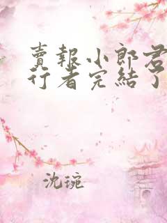 卖报小郎君灵境行者完结了吗