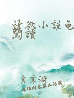 情欲小说龟全文阅读