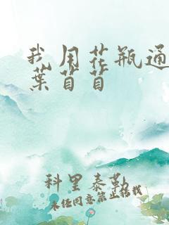 我用花瓶通古今叶苜苜