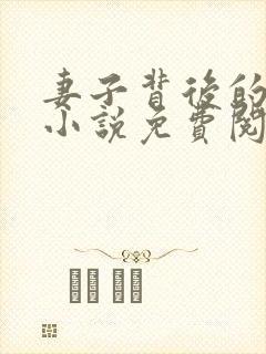 妻子背后的秘密小说免费阅读