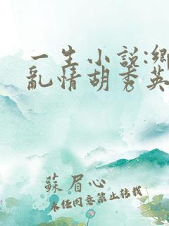 一生小说:乡村乱情胡秀英