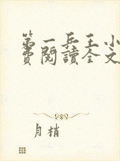 第一兵王小说免费阅读全文
