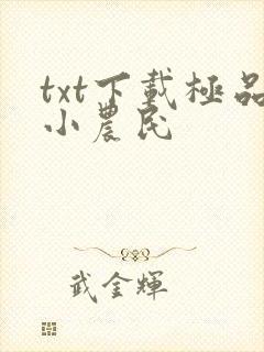 txt下载极品小农民