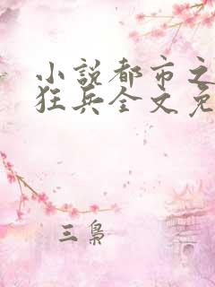 小说都市之最强狂兵全文免费阅读