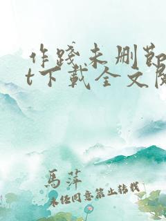 作践未删节txt下载全文阅读