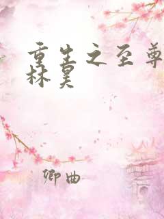 重生之至尊仙帝林昊