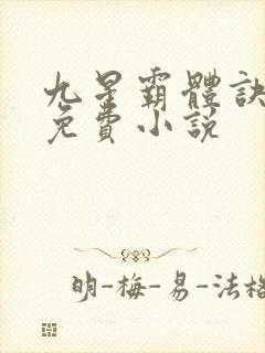 九星霸体诀龙尘免费小说
