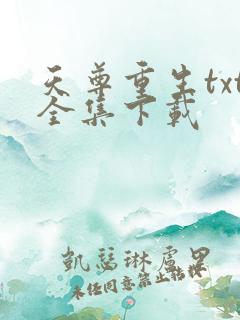 天尊重生txt全集下载